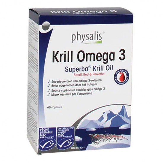 Krill Omega 3 Physalis  60...