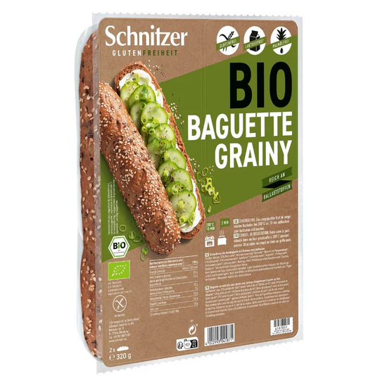 Baguette Bio Grainée Sans...