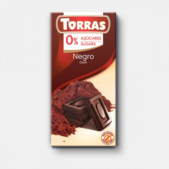 CHOCOLAT NOIR 51% CACAO 75 Gr