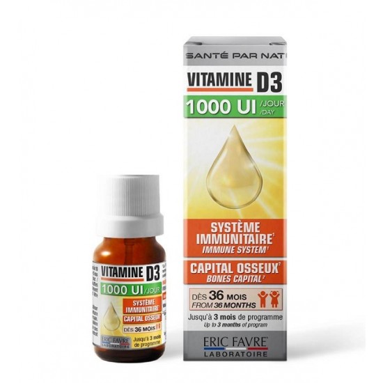 Vitamine D3 Eric Favre 20 ML