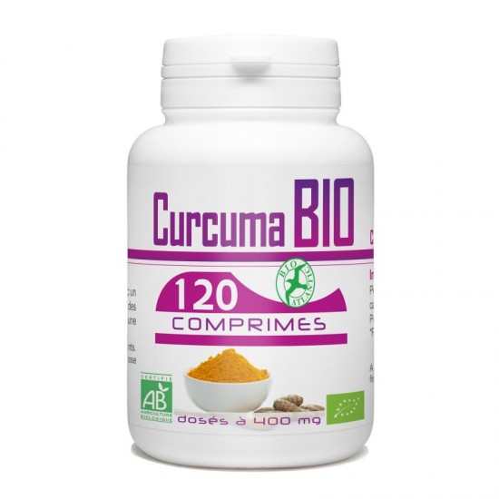 Curcuma Bio 120 Comprimés Gph
