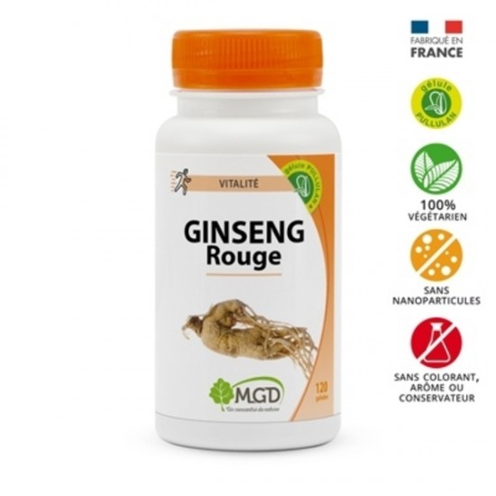 Ginseng Rouge 120 gélules MGD