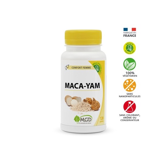 Maca-Yam 120 gelules MGD