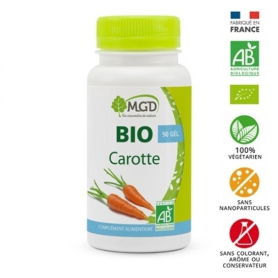 Carotte Bio 90 gélules MGD