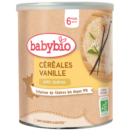 Babybio Céréales & Vanille...