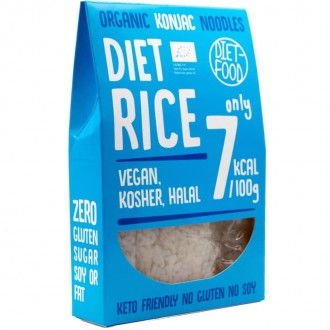 Riz de konjac sec déshydraté - 200g - Healthy Store