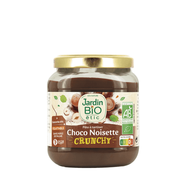 Jardin Bio Pâte À Tartiner Choco Noisettes Crunchy 350gr