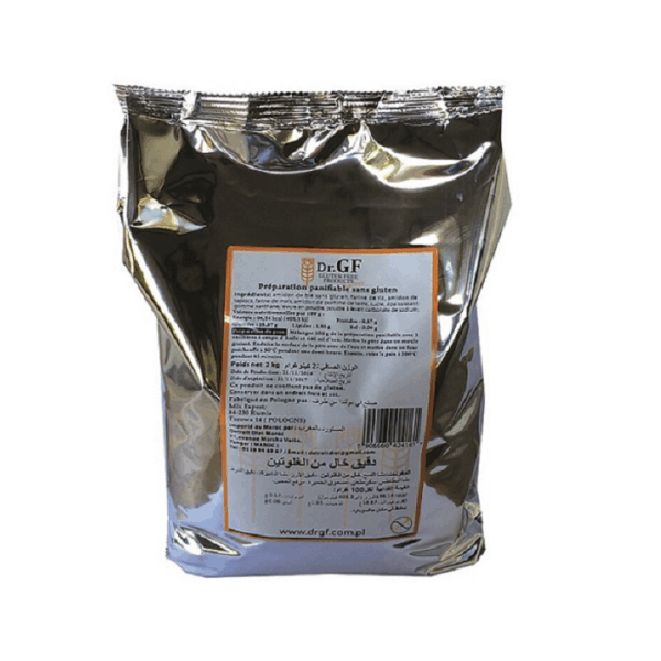 Mix Farines Sans Gluten Dr G.F Avec Levure 2Kg