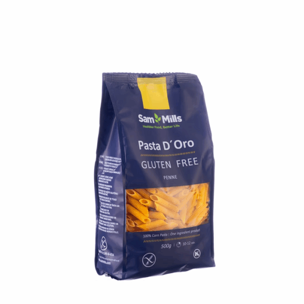 Pasta D'Oro Sam Mills Pâtes Penne Sans Gluten 500gr