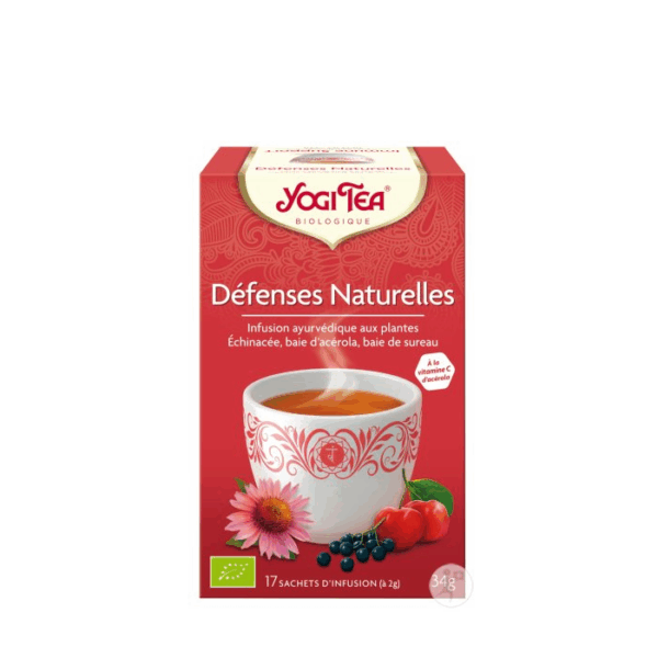 Yogi Tea Défenses Naturelles Bio 17 Sachets Infusion