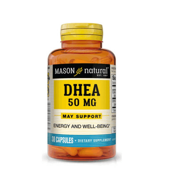 Mason Natural DHEA 50mg 30 Capsules