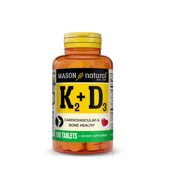 Mason Natural K2 & D3 100 Comprimés