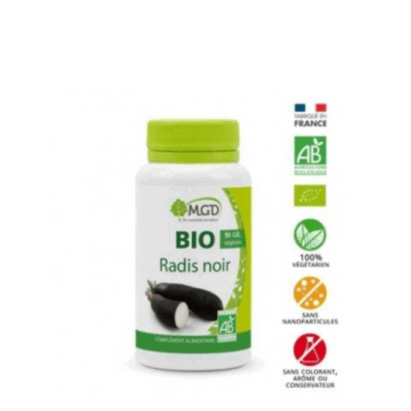 MGD Radis Noir Bio 90 Gélules