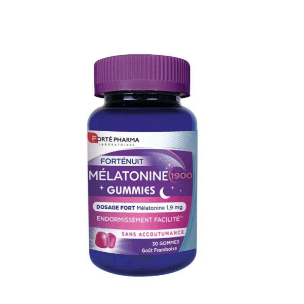 Forté Pharma FortéNuit Mélatonine1900 -1,9mg Gummies 30 Gommes