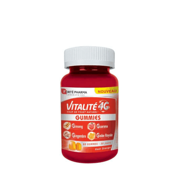 Forté Pharma Vitalité 4G Gummies 60 Gommes