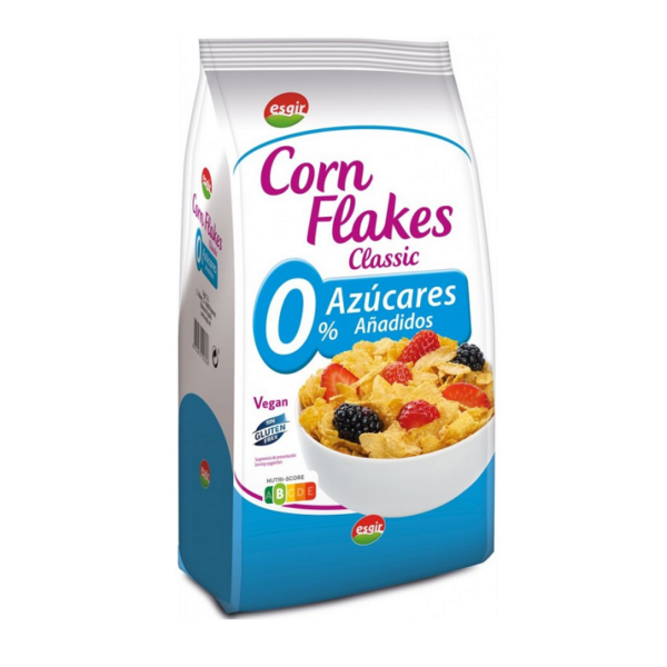 Esgir Corn Flakes Classic Sans Gluten et Sans Sucre 300g