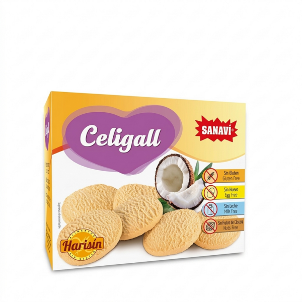Sanavi Biscuits Sans Gluten Au Noix De Coco 150gr