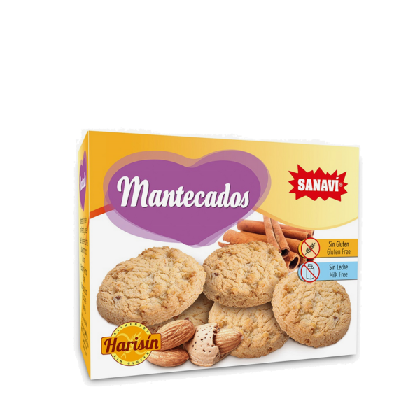 Sanavi Sablés aux amandes et à la cannelle 200gr
