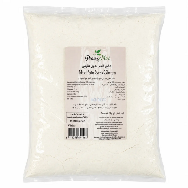 Mix Pain Sans Gluten Peau & Miel 1kg