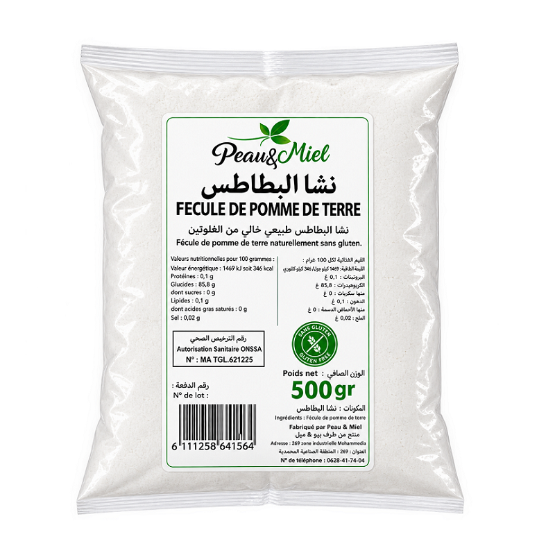 fecule_pomme_de_terre_sans_gluten_peau_et_miel_500_gr