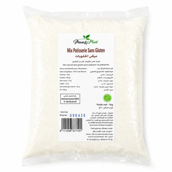 Mix Pâtisserie Sans Gluten Peau & Miel 1kg