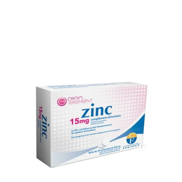 Fenioux Zinc 15 Mg 30 Comprimés 450 Mg