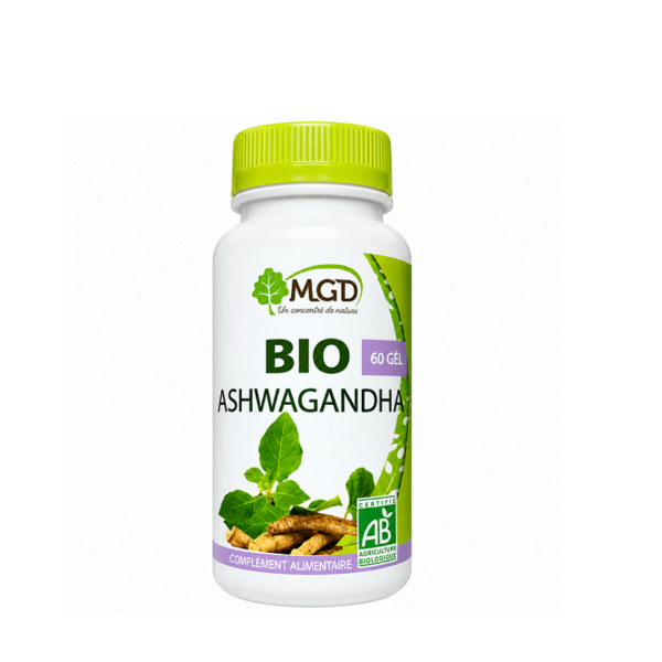 MGD Nature Ashwagandha Bio 60 gélules